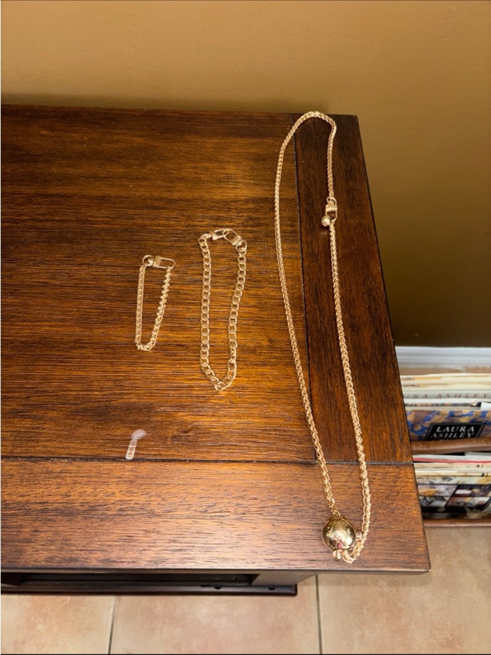 Women Crossbody Bag - Gold